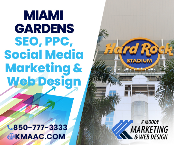 Miami Gardens seo social media web design services